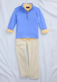 Boys 2-7 Straight Fit Flex Abrasion Twill Pants