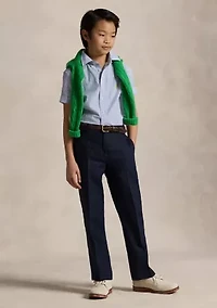 Boys 8-20 Striped Seersucker Short-Sleeve Shirt