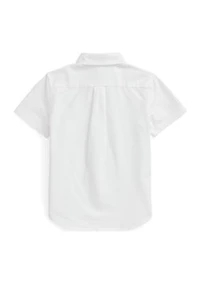 Boys 2-7 Cotton Oxford Short-Sleeve Shirt