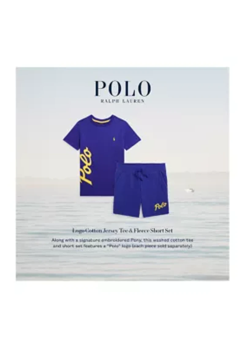 Boys 2-7 Logo Fleece Shorts