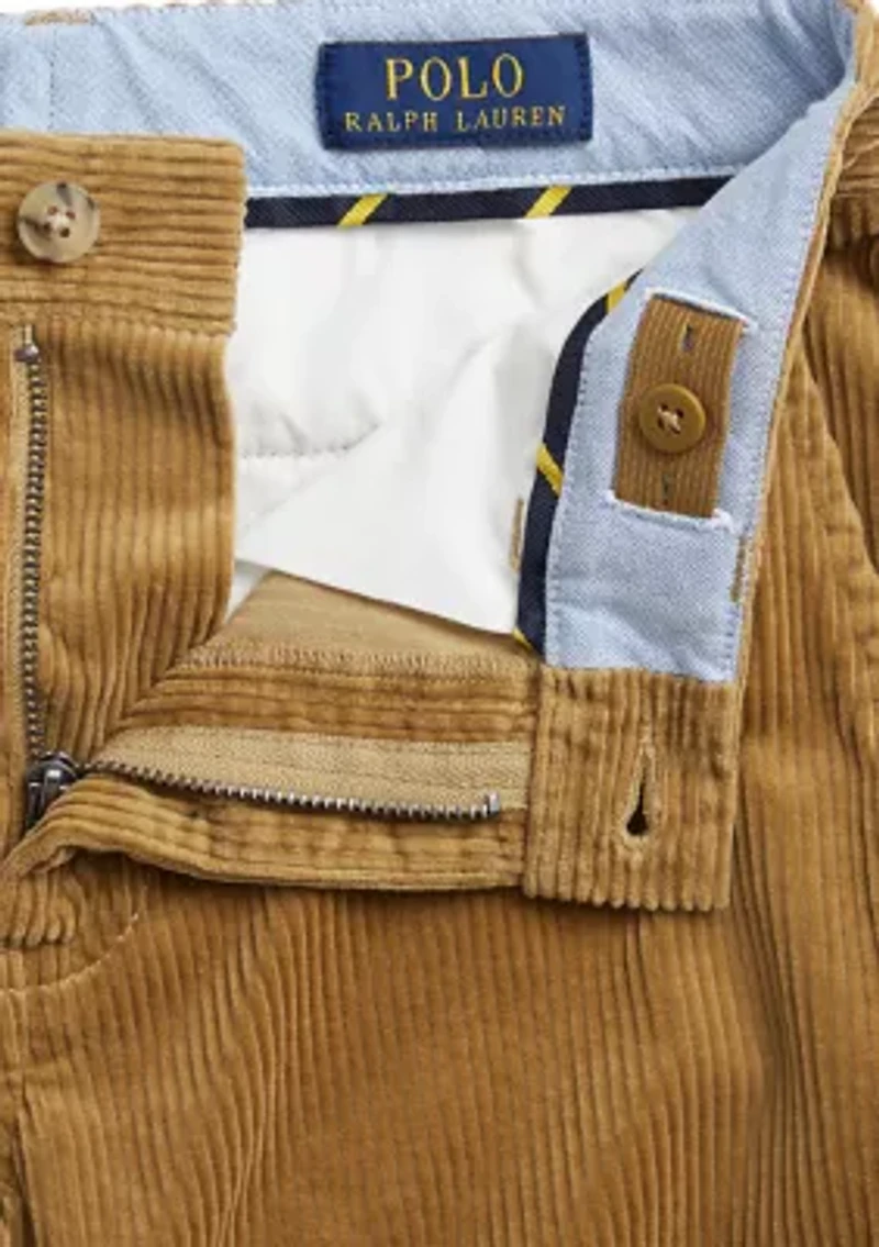 Boys 8-20 Straight Fit Cotton Corduroy Pants
