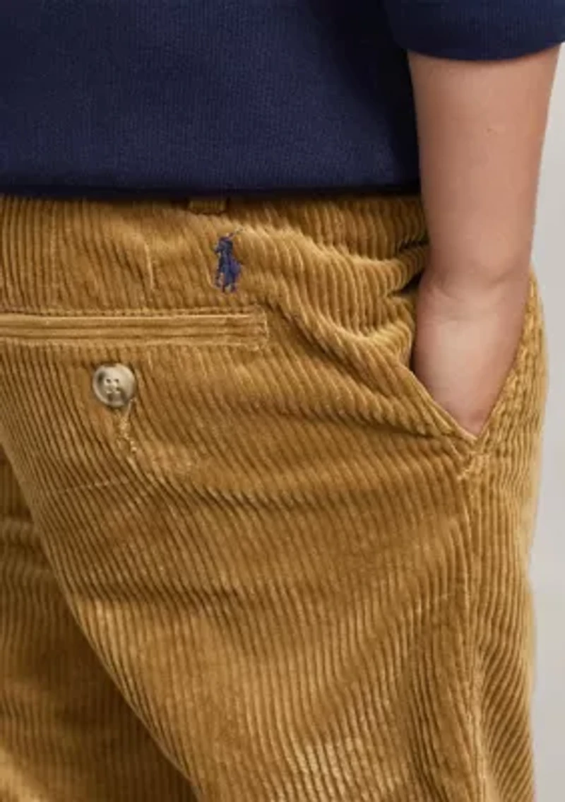 Boy 2-7 Straight Fit Cotton Corduroy Pants
