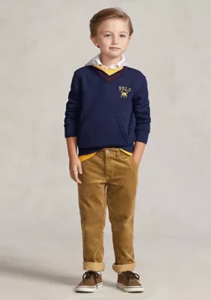 Boy 2-7 Straight Fit Cotton Corduroy Pants