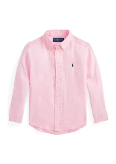 Boys 2-7 Linen Shirt