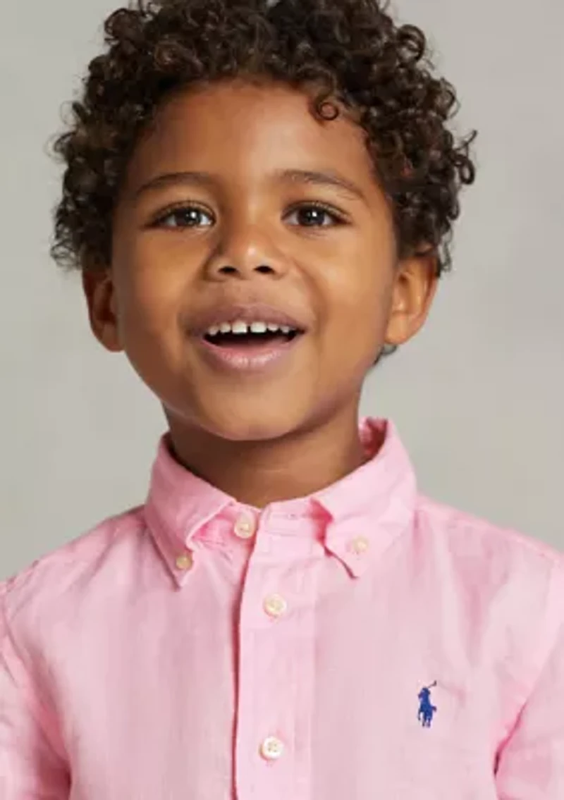 Boys 2-7 Linen Shirt