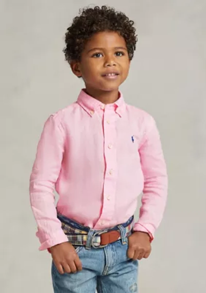 Boys 2-7 Linen Shirt