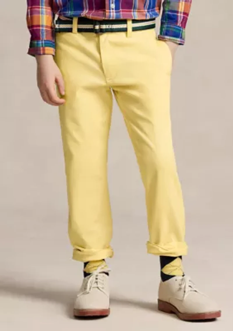 Boys 4-7 Straight Fit Flex Abrasion Twill Pants
