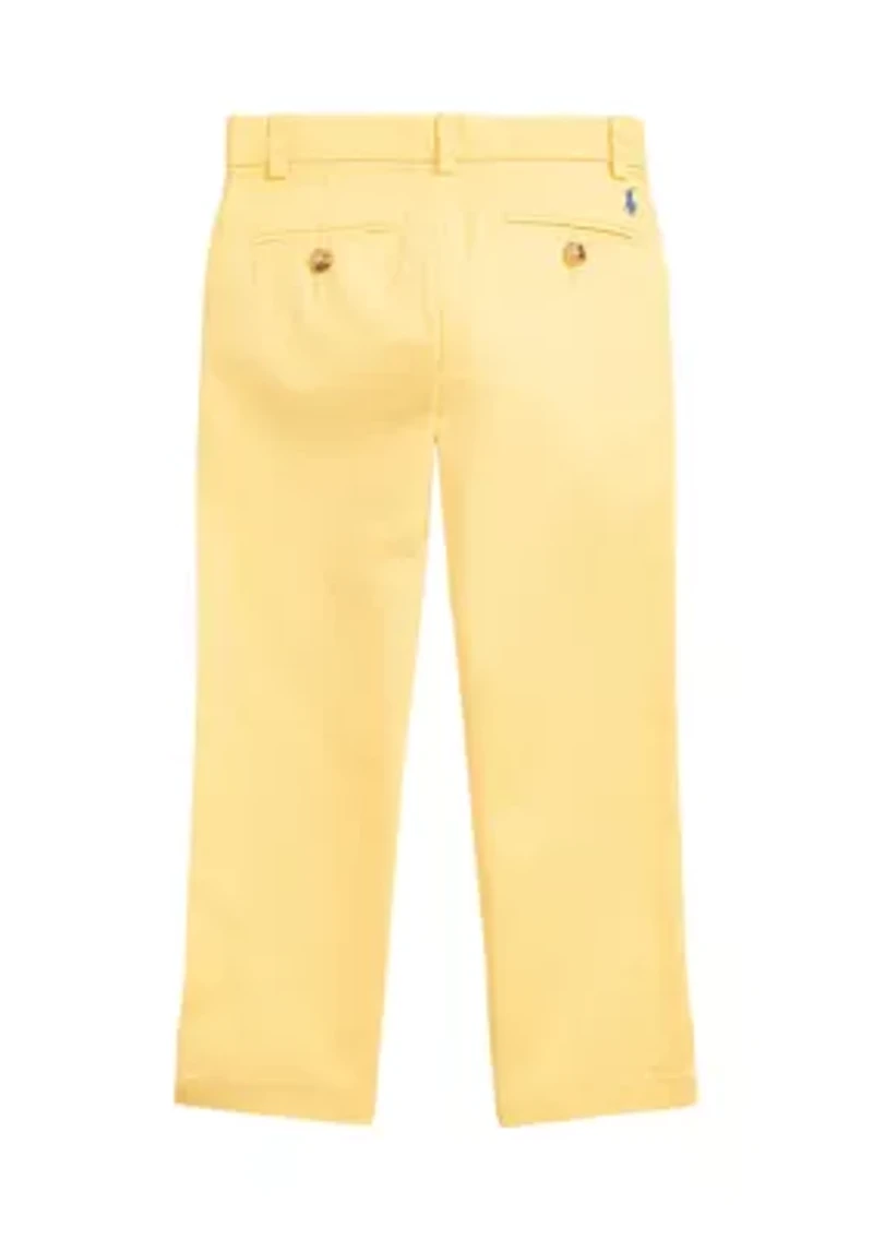 Boys 4-7 Straight Fit Flex Abrasion Twill Pants