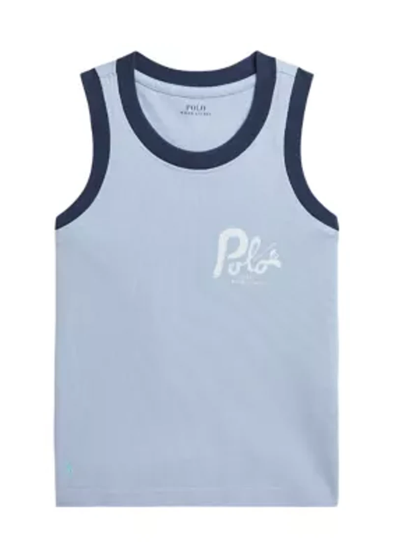 Boys 2-7 Cotton Jersey Graphic Tank Top