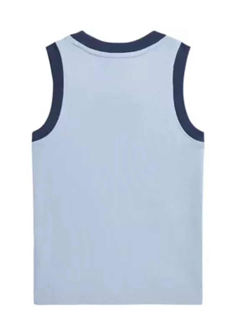 Boys 2-7 Cotton Jersey Graphic Tank Top