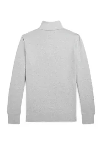 Boys 8-20 Cotton Interlock Quarter-Zip Pullover