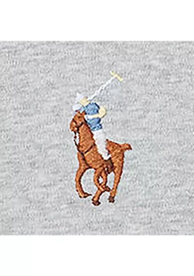 Boys 8-20 Cotton Interlock Quarter-Zip Pullover
