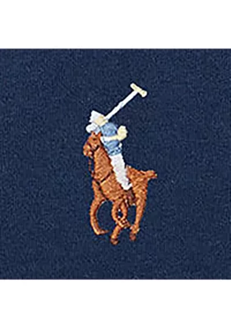 Boys 2-7 Cotton Interlock Quarter-Zip Pullover