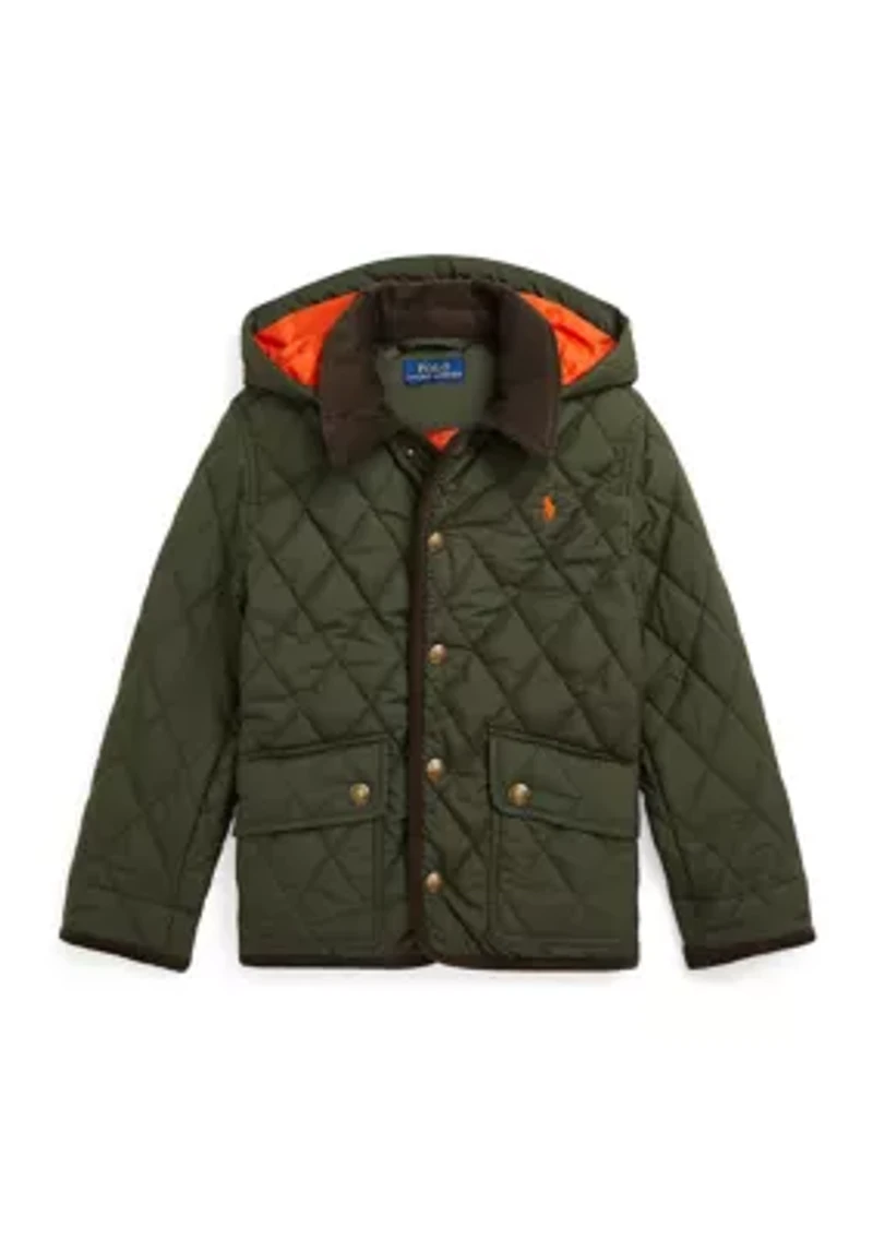 Boys 2-7 Hooded Barn Jacket