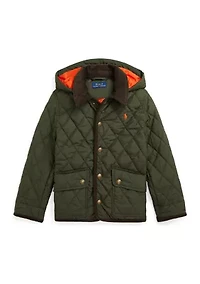 Boys 2-7 Hooded Barn Jacket