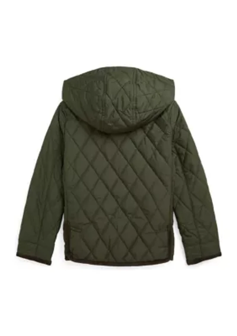 Boys 2-7 Hooded Barn Jacket