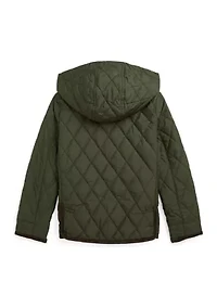 Boys 2-7 Hooded Barn Jacket