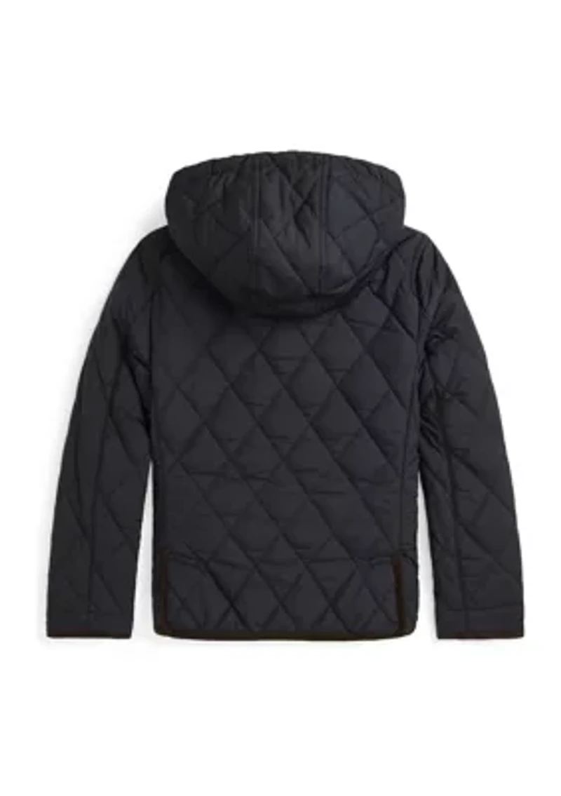 Boys 8-20 Hooded Barn Jacket