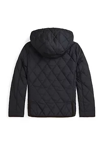 Boys 8-20 Hooded Barn Jacket