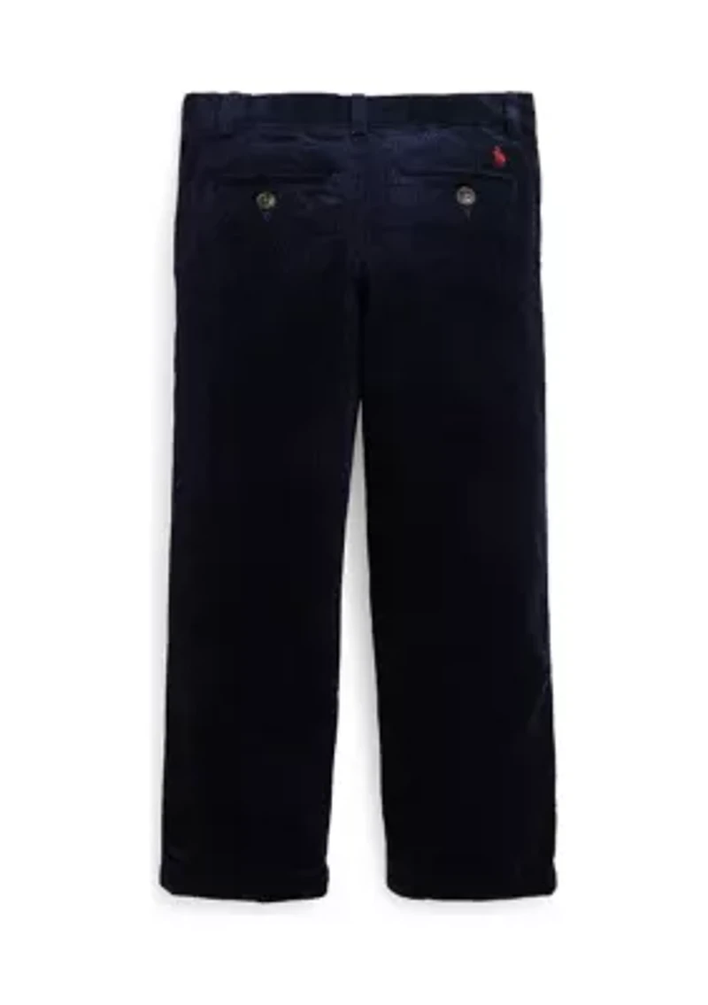 Boys 2-7 Straight Fit Cotton Corduroy Pants