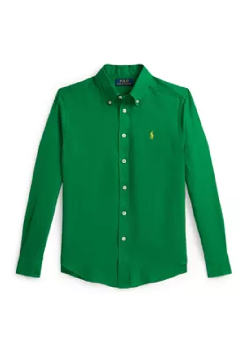 Boys 8-20 Linen Shirt