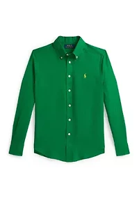 Boys 8-20 Linen Shirt