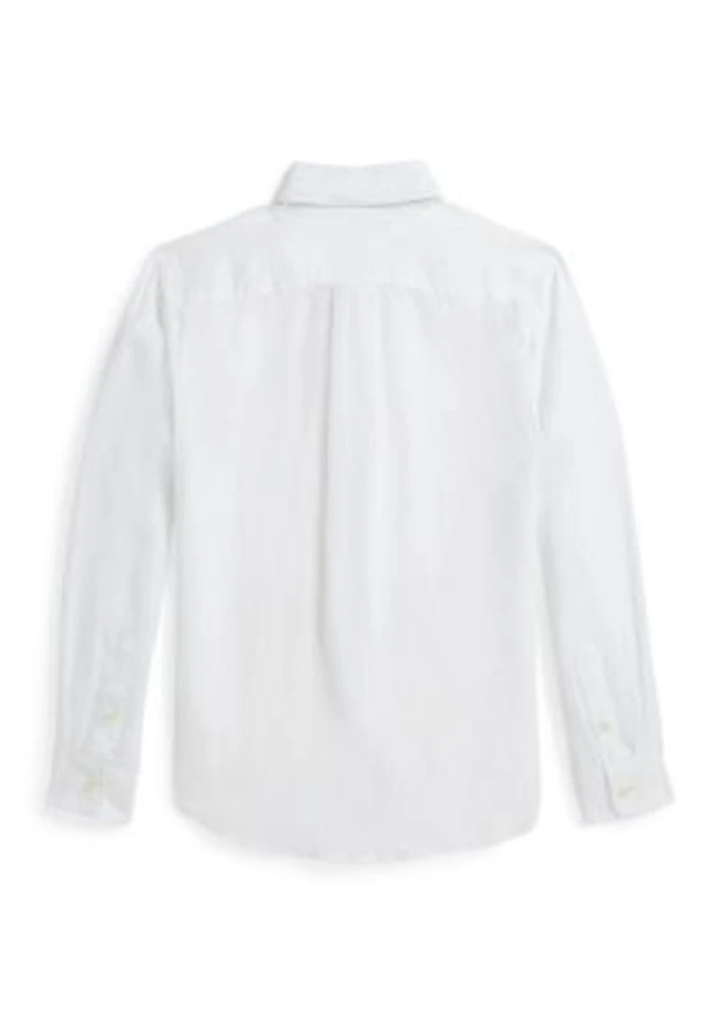 Boys 8-20 Linen Shirt