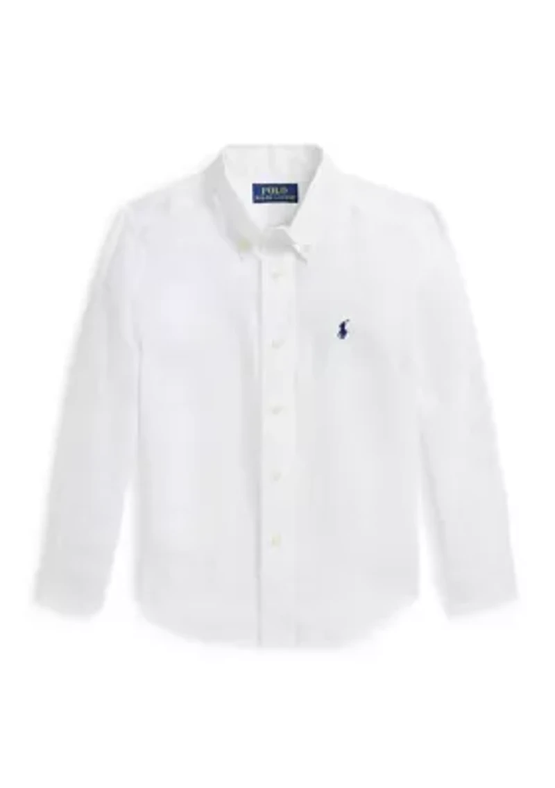 Boys 2-7 Linen Shirt