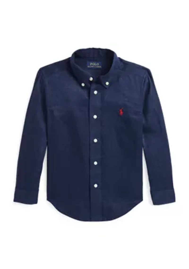 Boys 2-7 Linen Shirt