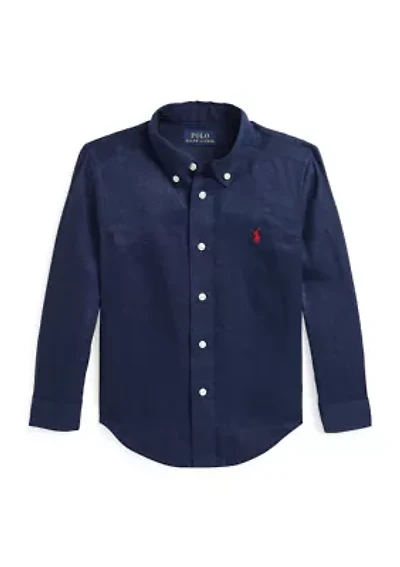 Boys 2-7 Linen Shirt