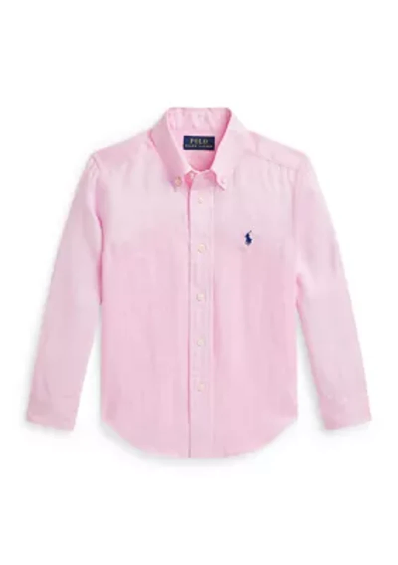 Boys 2-7 Linen Shirt