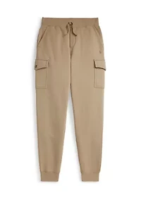 Boys 8-20 Fleece Cargo Jogger Pants