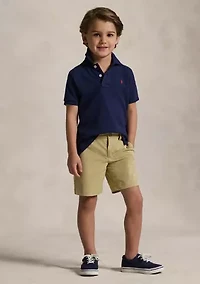 Boys 2-7 Flat Front Stretch Shorts
