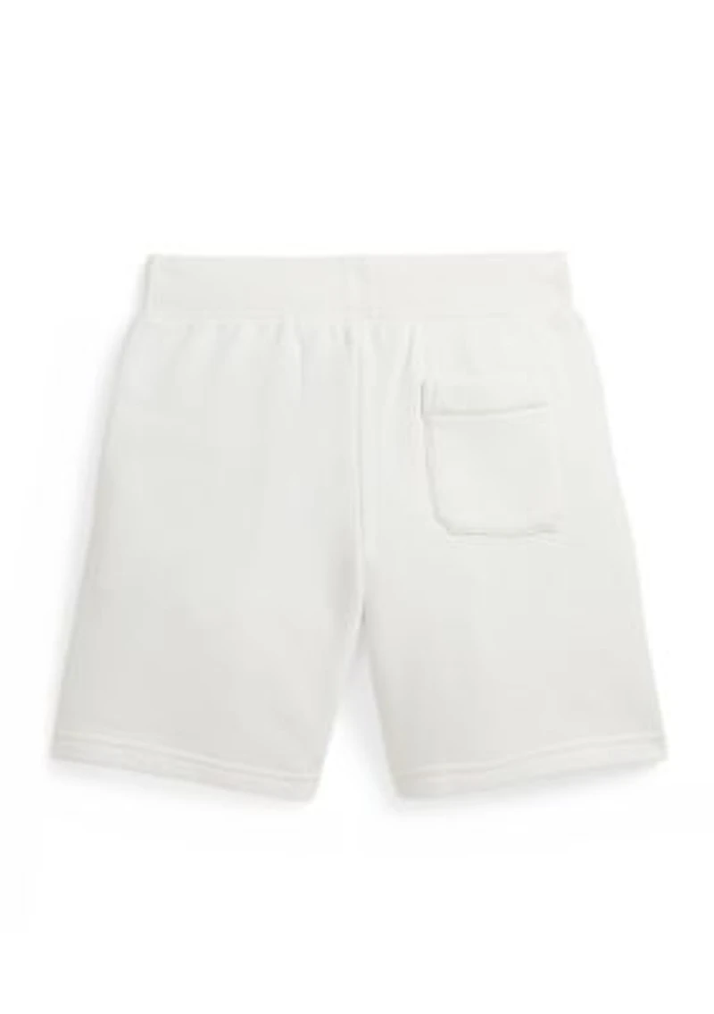 Boys 2-7 Madras Logo Fleece Shorts