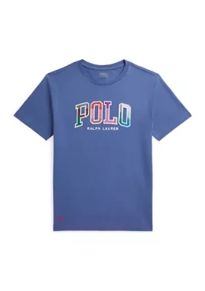 Boys 2-7 Madras Logo Cotton Jersey T-Shirt