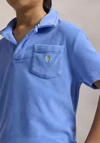 Boys 8-20 Terry Polo Shirt