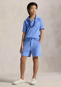 Boys 8-20 Terry Polo Shirt