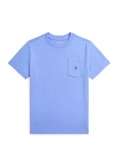 Boys 2-7 Cotton Jersey Pocket T-Shirt