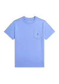Boys 2-7 Cotton Jersey Pocket T-Shirt