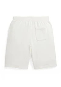 Boys 8-20 Madras Logo Fleece Shorts