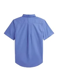 Boys - Cotton Oxford Short Sleeve Shirt