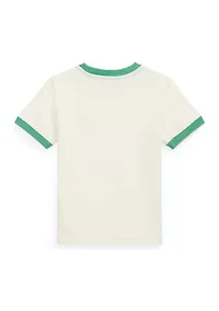 Boys 2-7 Logo Cotton Jersey Ringer T-Shirt