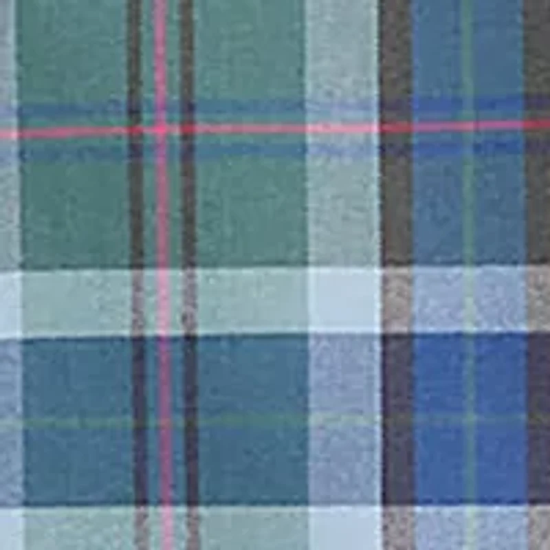 Boys 8-20 Plaid Cotton Oxford Short-Sleeve Shirt