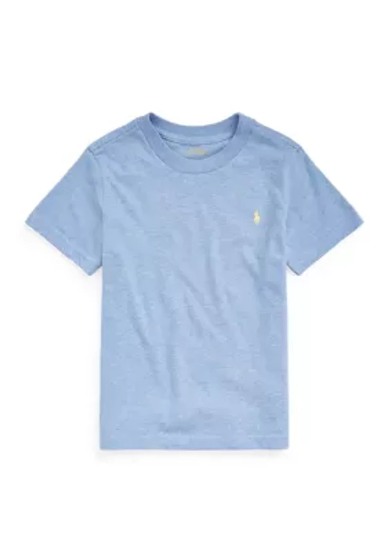 Boys 2-7 Cotton Jersey Crew Neck T-Shirt