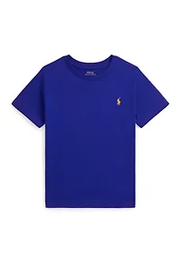 Boys 2-7 Cotton Jersey Crew Neck T-Shirt