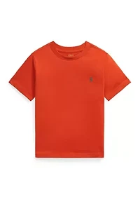 Boys 2-7 Cotton Jersey Crew Neck T-Shirt