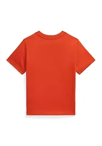 Boys 2-7 Cotton Jersey Crew Neck T-Shirt