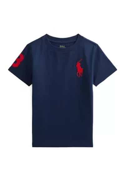 Boys -7 Big Pony Cotton Jersey T-Shirt