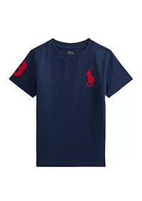 Boys - Big Pony Cotton Jersey T-Shirt