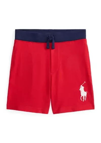 Boys 2-7 Big Pony Cotton Jersey Shorts